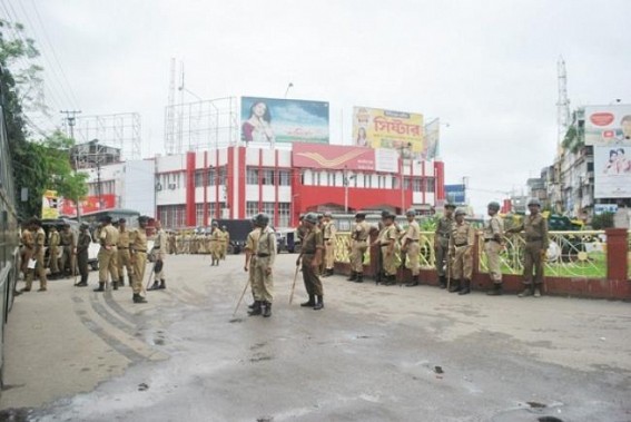 General strike affects the transportation in Tripura General strike affects the transportation in Tripura